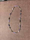 Purple Celestial Star Suncatcher Necklace